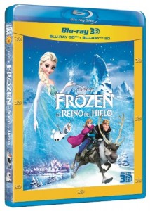 Frozen El reino del hielo 3D+2D Blu-ray portada