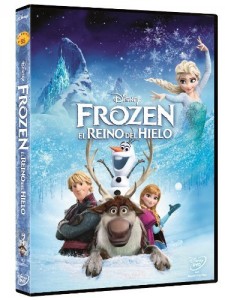 Portada DVD Frozen El Reino de hielo